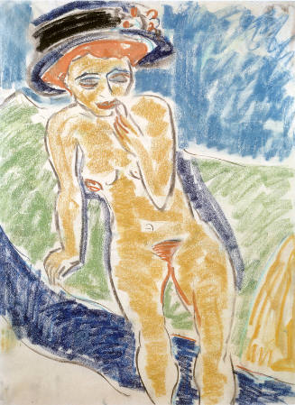 Seated Female Nude