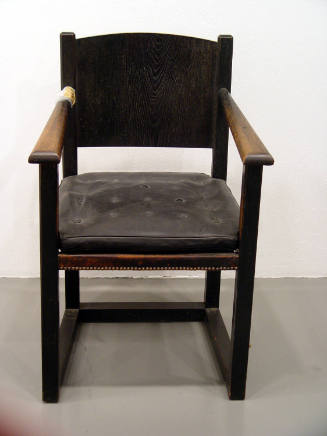 Armchair for the study of Dr. Jerome Stonborough for the Berlin apartment of Jerome Stonborough and Margaret Stonborough-Wittgenstein