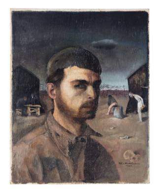 Self-Portrait in the Camp