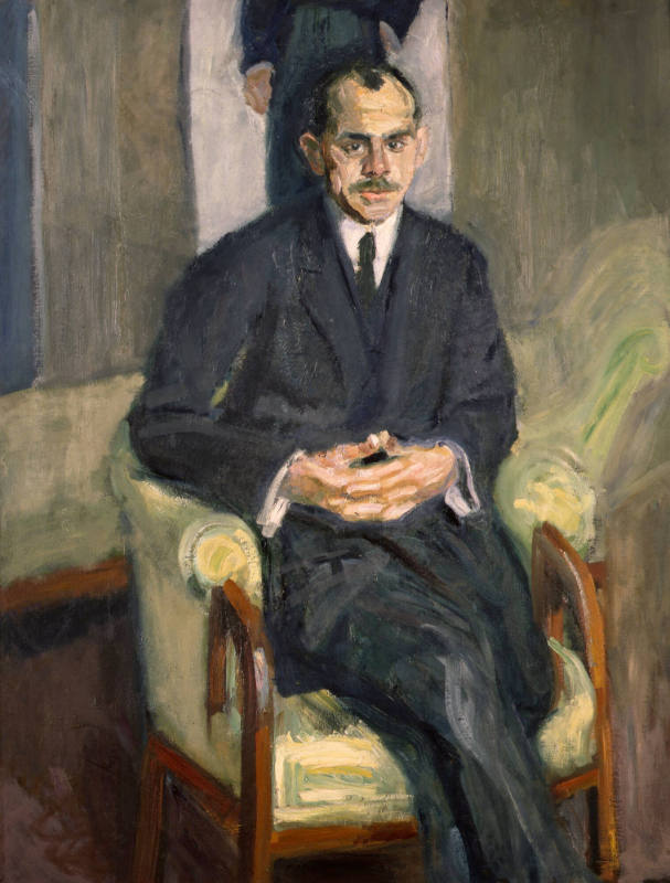 Portrait of a Seated Man in the Studio