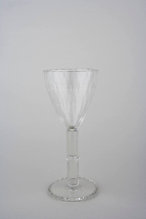 "Fleckerlschliff" goblet