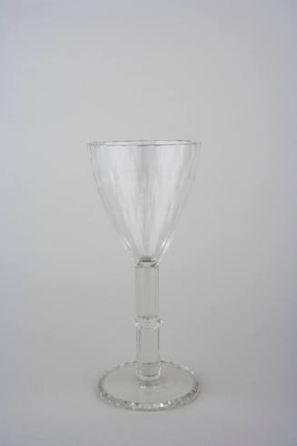 "Fleckerlschliff" goblet