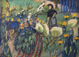 Woman in Garden